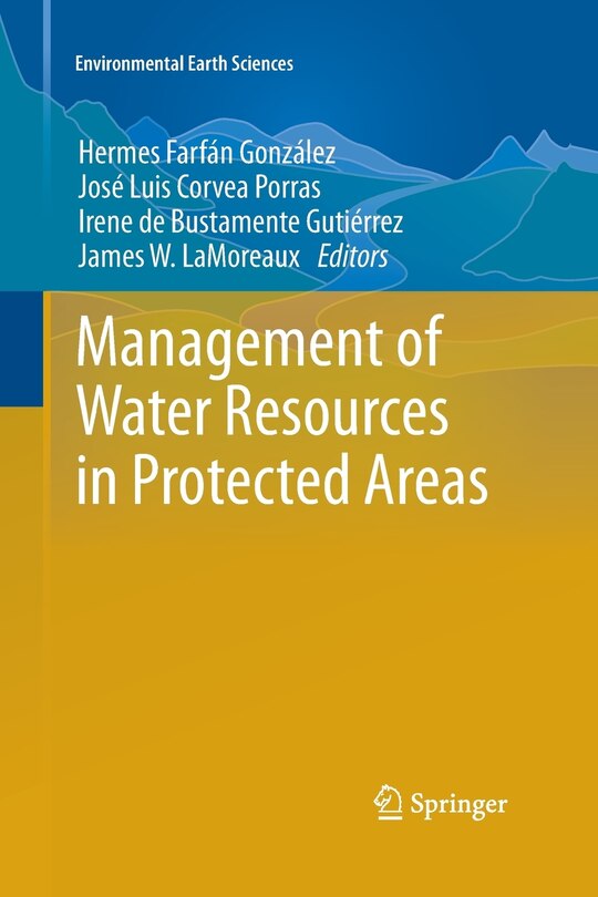 Couverture_Management Of Water Resources In Protected Areas