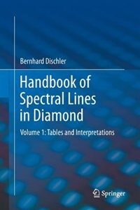 Front cover_Handbook of Spectral Lines in Diamond