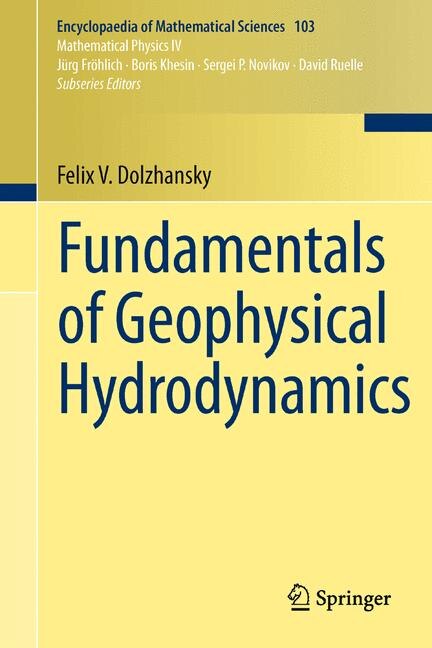 Front cover_Fundamentals Of Geophysical Hydrodynamics