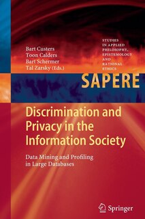 Front cover_Discrimination and Privacy in the Information Society