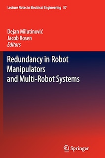 Front cover_Redundancy in Robot Manipulators and Multi-Robot Systems