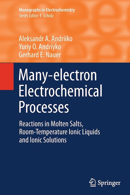 Couverture_Many-electron Electrochemical Processes