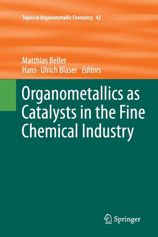 Couverture_Organometallics as Catalysts in the Fine Chemical Industry