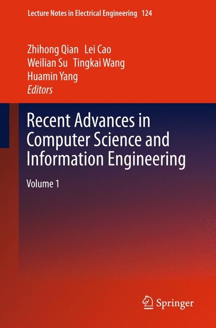 Front cover_Recent Advances in Computer Science and Information Engineering