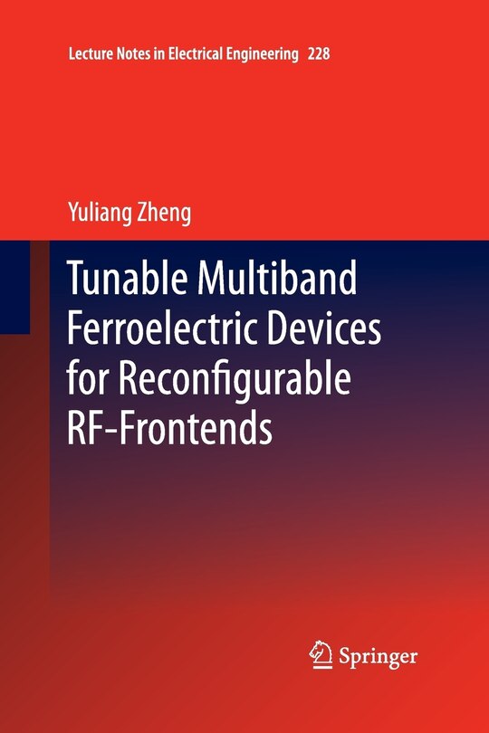 Front cover_Tunable Multiband Ferroelectric Devices For Reconfigurable Rf-frontends