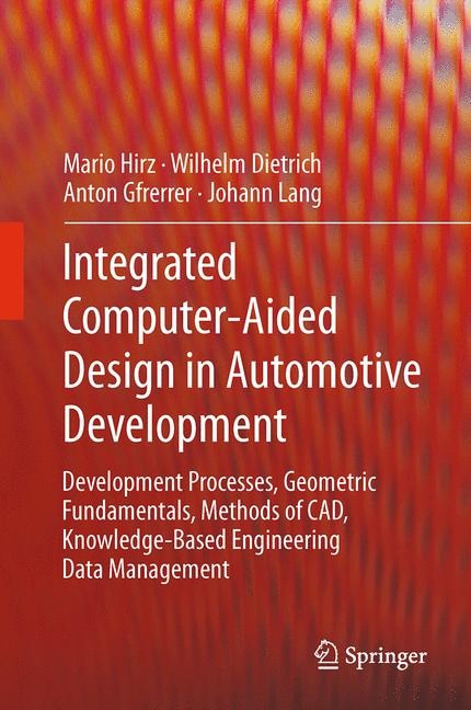 Couverture_Integrated Computer-Aided Design in Automotive Development