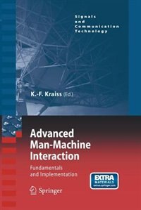 Advanced Man-Machine Interaction: Fundamentals and Implementation