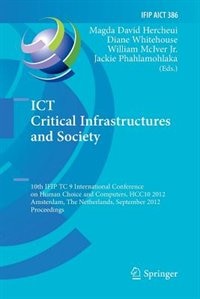 Front cover_ICT Critical Infrastructures and Society