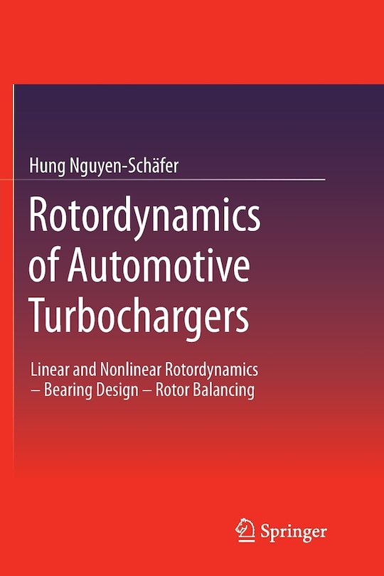 Couverture_Rotordynamics of Automotive Turbochargers