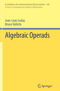 Front cover_Algebraic Operads