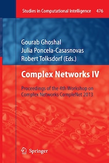 Front cover_Complex Networks Iv
