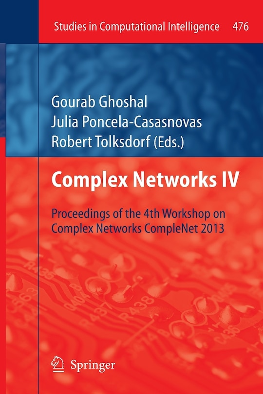 Front cover_Complex Networks Iv