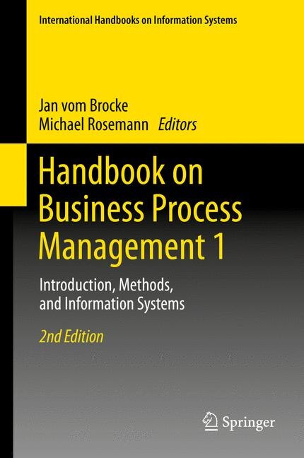 Front cover_Handbook on Business Process Management 1