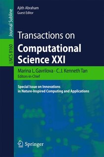 Front cover_Transactions on Computational Science XXI