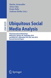 Couverture_Ubiquitous Social Media Analysis
