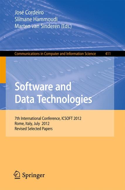 Front cover_Software and Data Technologies