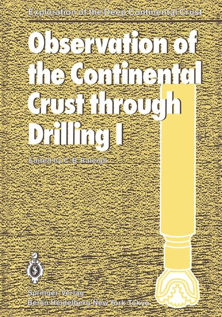Couverture_Observation of the Continental Crust through Drilling I