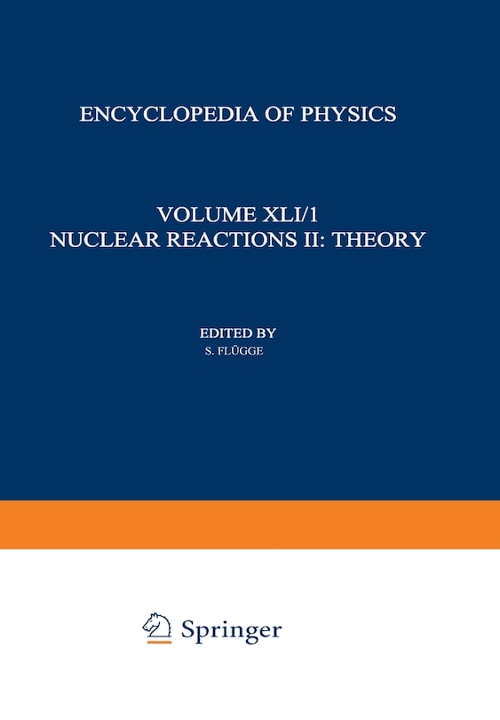 Front cover_Nuclear Reactions Ii