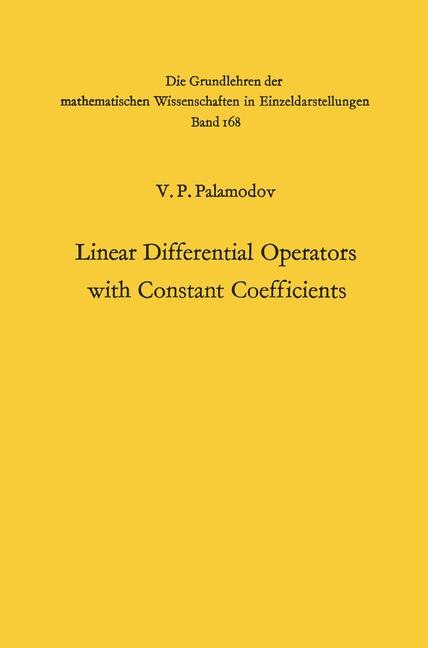 Front cover_Linear Differential Operators with Constant Coefficients