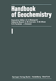 Handbook of Geochemistry