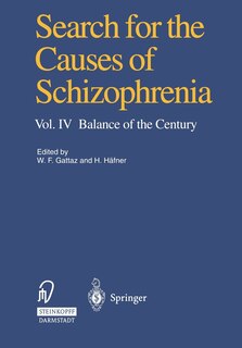 Front cover_Search for the Causes of Schizophrenia