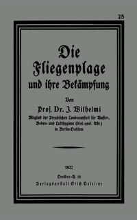 Die Fliegenplage und ihre Bekämpfung
