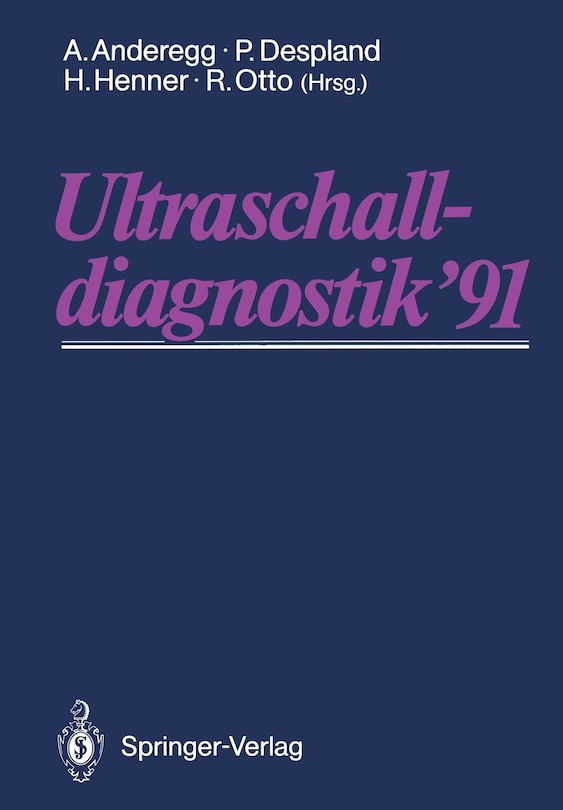 Couverture_Ultraschalldiagnostik '91