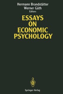 Front cover_Essays on Economic Psychology