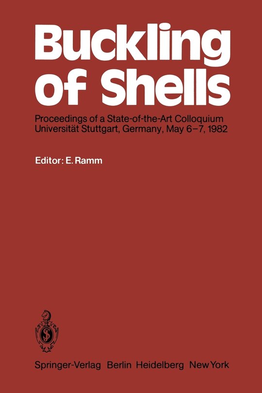 Front cover_Buckling of Shells