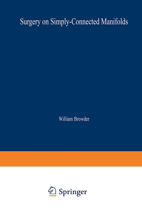 Front cover_Surgery on Simply-Connected Manifolds
