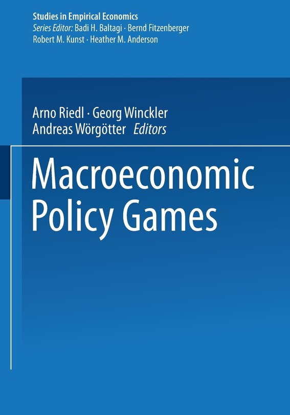 Couverture_Macroeconomic Policy Games