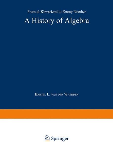 Couverture_A History of Algebra