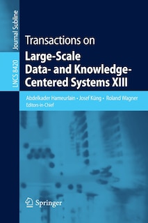 Front cover_Transactions on Large-Scale Data- and Knowledge-Centered Systems XIII