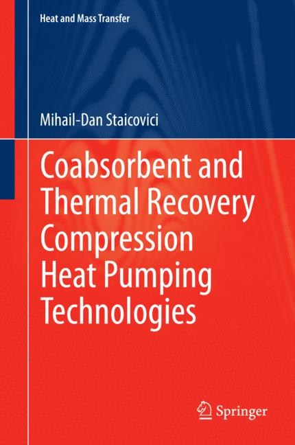 Front cover_Coabsorbent and Thermal Recovery Compression Heat Pumping Technologies