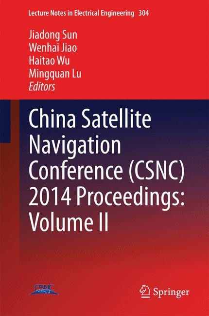 Front cover_China Satellite Navigation Conference (csnc) 2014 Proceedings