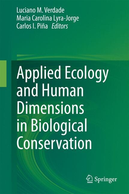 Front cover_Applied Ecology and Human Dimensions in Biological Conservation