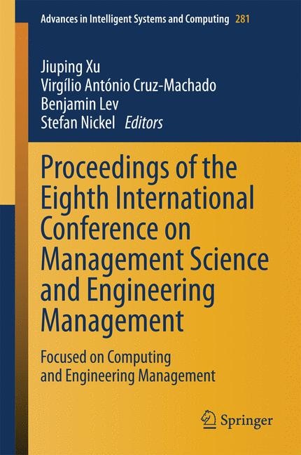 Front cover_Proceedings of the Eighth International Conference on Management Science and Engineering Management