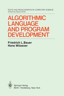 Front cover_Algorithmic Language and Program Development