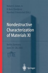 Front cover_Nondestructive Characterization of Materials XI