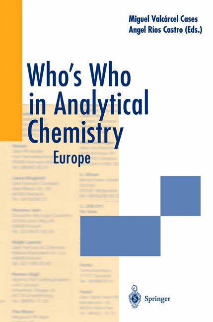 Couverture_Who's Who in Analytical Chemistry
