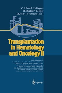 Couverture_Transplantation in Hematology and Oncology II