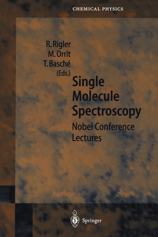Front cover_Single Molecule Spectroscopy