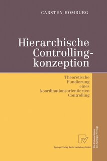 Couverture_Hierarchische Controllingkonzeption