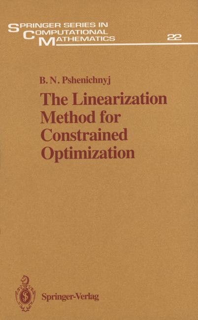 Couverture_The Linearization Method for Constrained Optimization