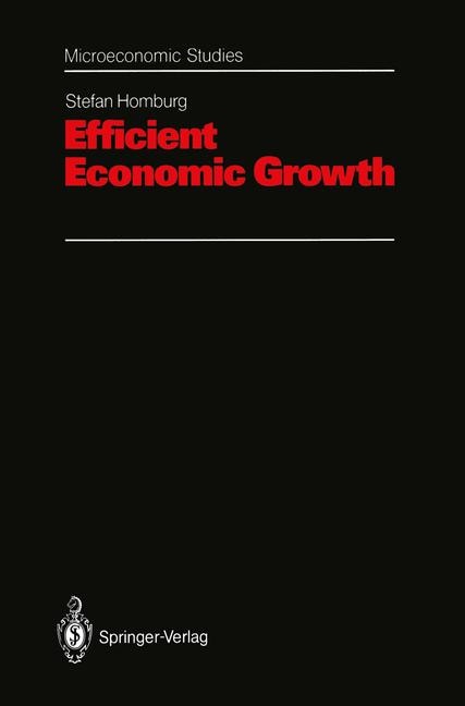 Front cover_Efficient Economic Growth
