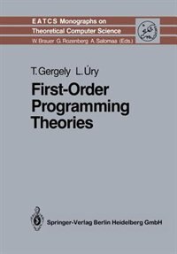 Couverture_First-order Programming Theories