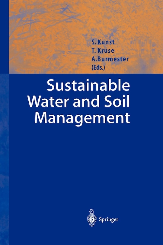 Couverture_Sustainable Water and Soil Management
