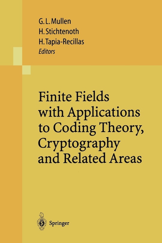 Couverture_Finite Fields with Applications to Coding Theory, Cryptography and Related Areas