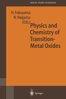 Couverture_Physics and Chemistry of Transition Metal Oxides