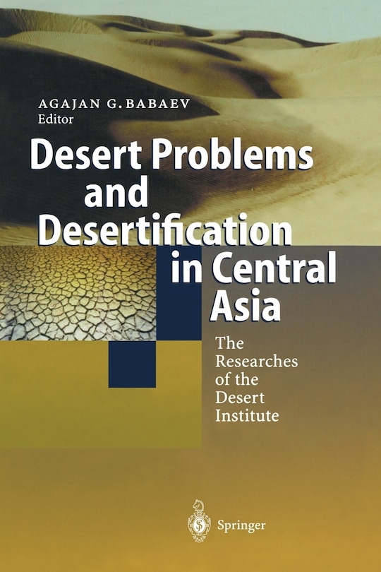 Front cover_Desert Problems and Desertification in Central Asia